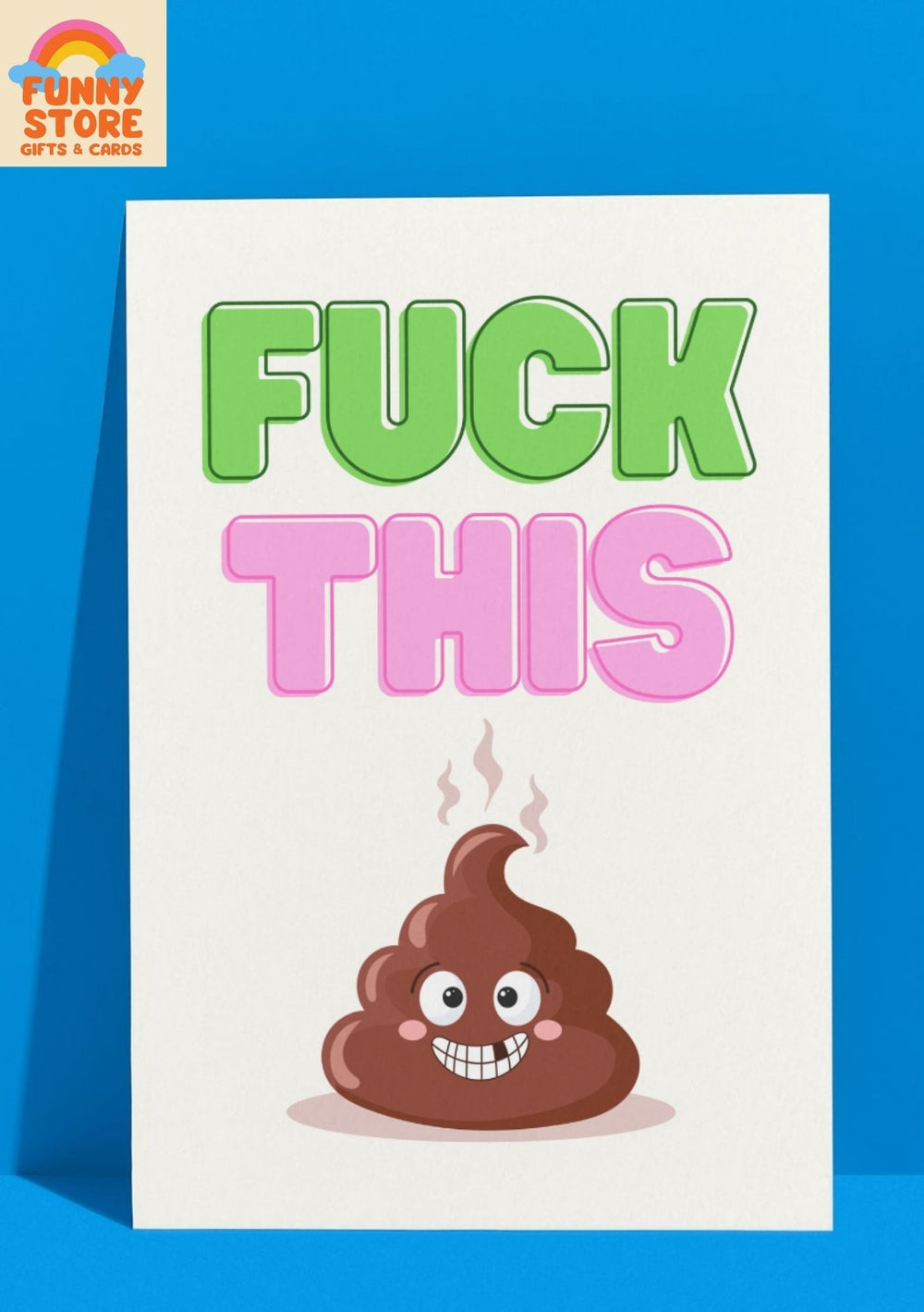 Funny F*ck This Greeting Card