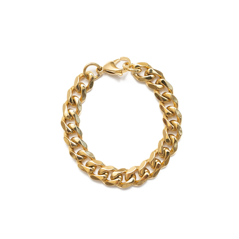 Cuban Bracelet (Gold) 11mm