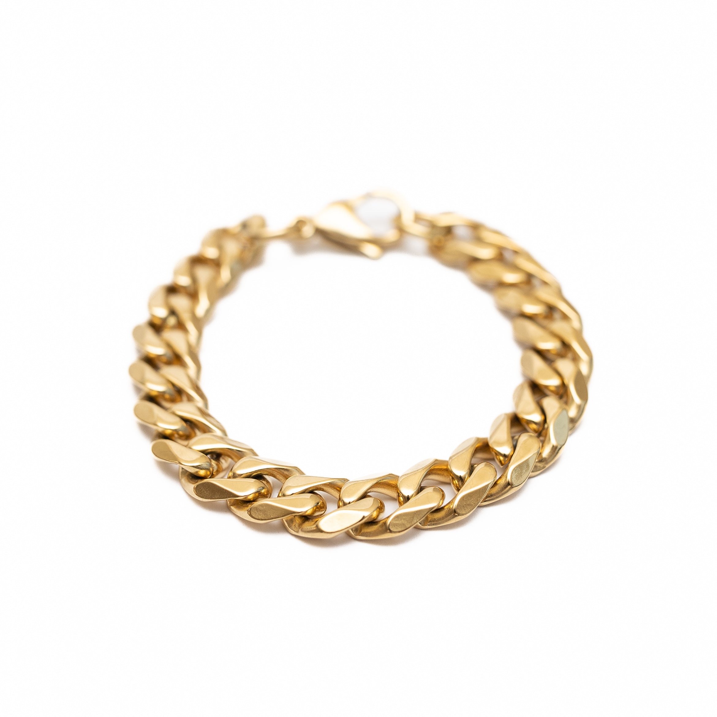 Cuban Bracelet (Gold) 11mm