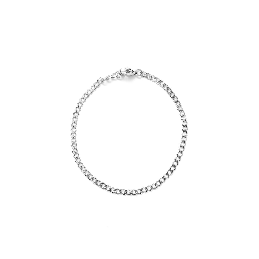 Cuban Bracelet (Silver) 3mm