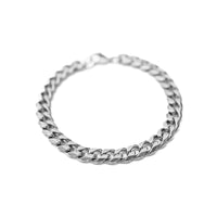 Cuban Bracelet (Silver) 7mm