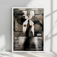 DMX "...And Then There Was X" Album Cover Poster - with Complete Tracklist