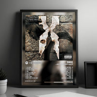 DMX "...And Then There Was X" Album Cover Poster - with Complete Tracklist