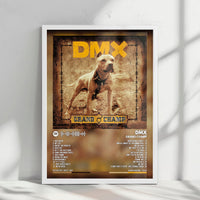 DMX "Grand Champ" Album Cover Poster - with Complete Tracklist