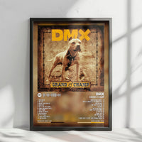 DMX "Grand Champ" Album Cover Poster - with Complete Tracklist