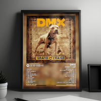 DMX "Grand Champ" Album Cover Poster - with Complete Tracklist