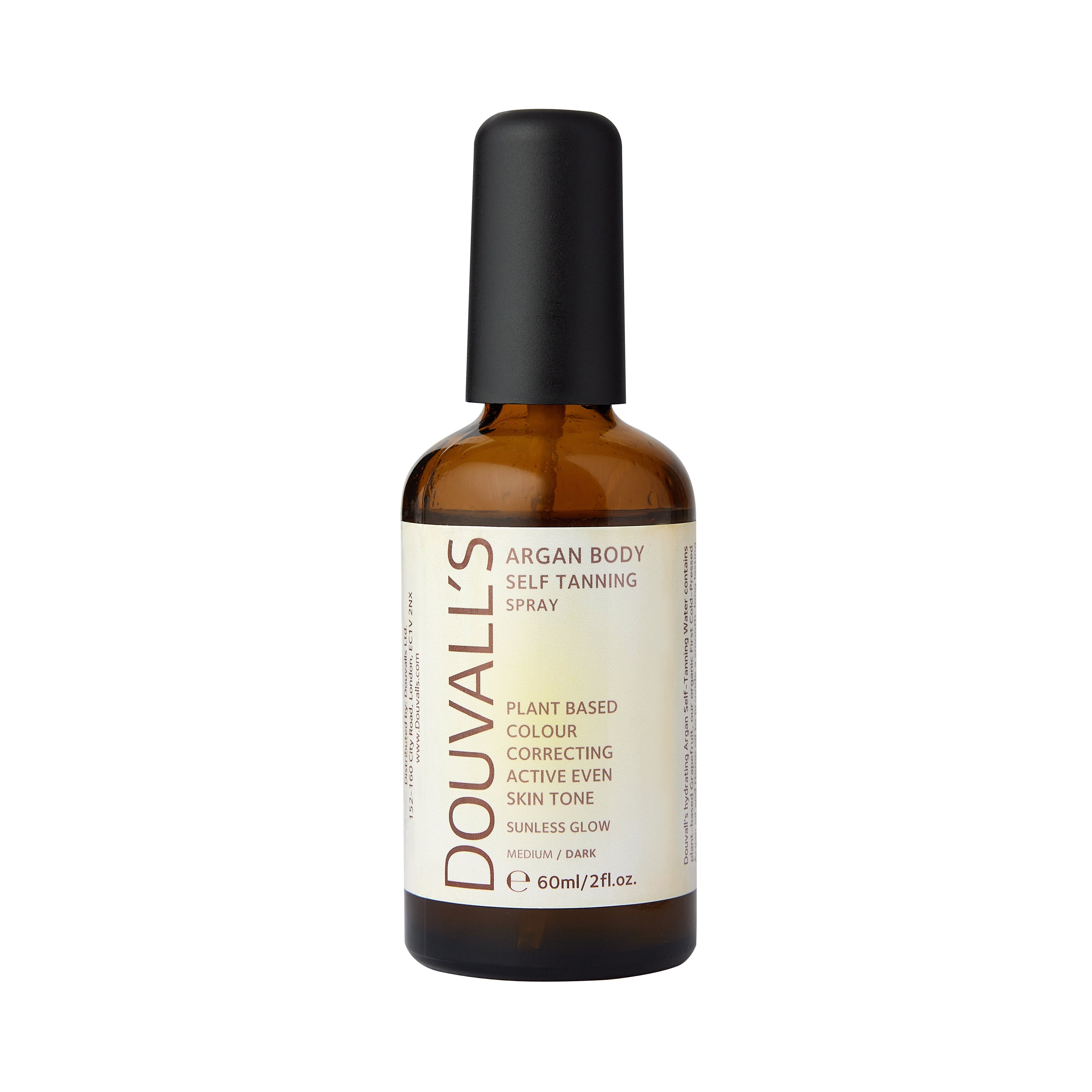 Argan Self Tanning Body Spray 60ml |Semi-permanent Self tanning spray