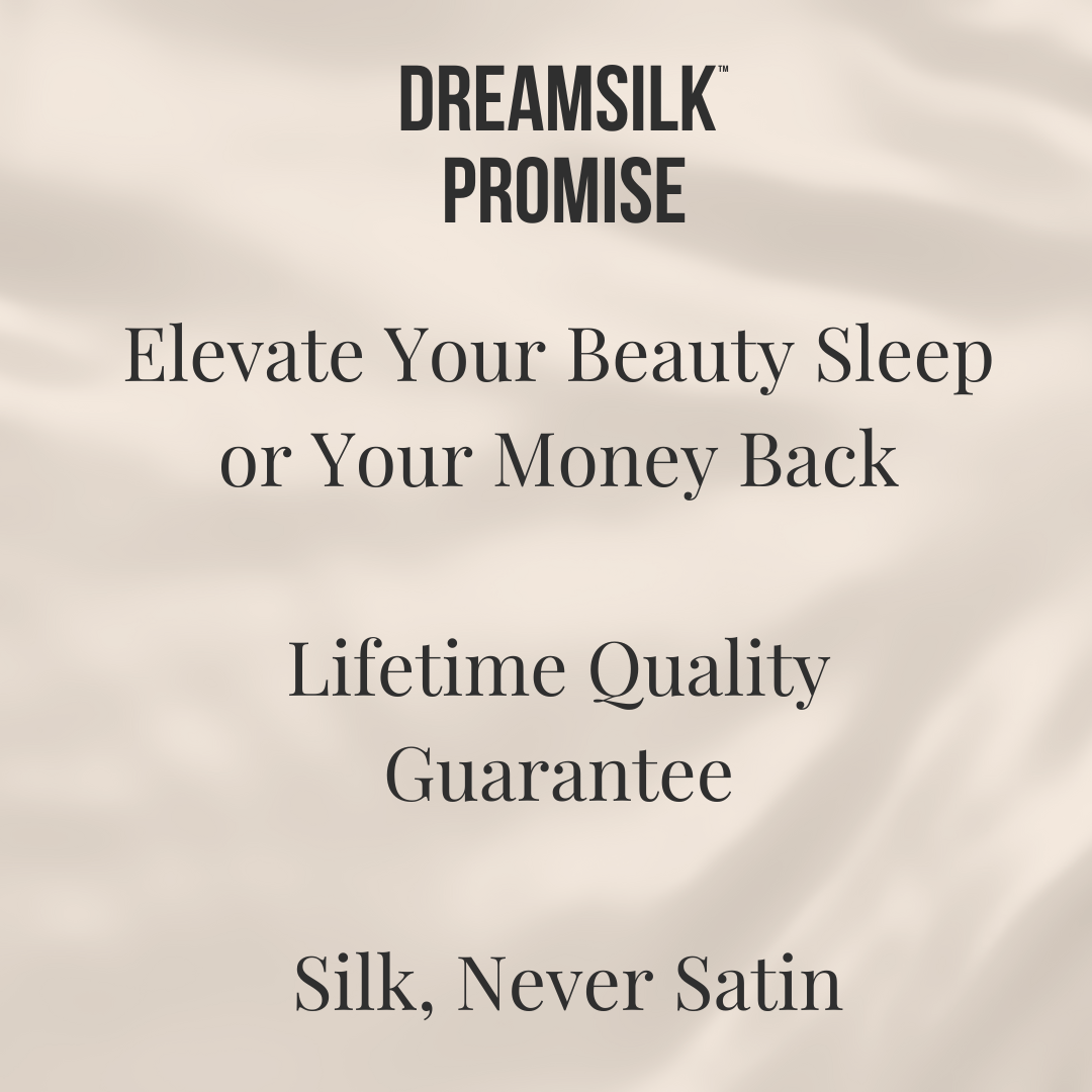 Beige Silk Pillowcase - Standard