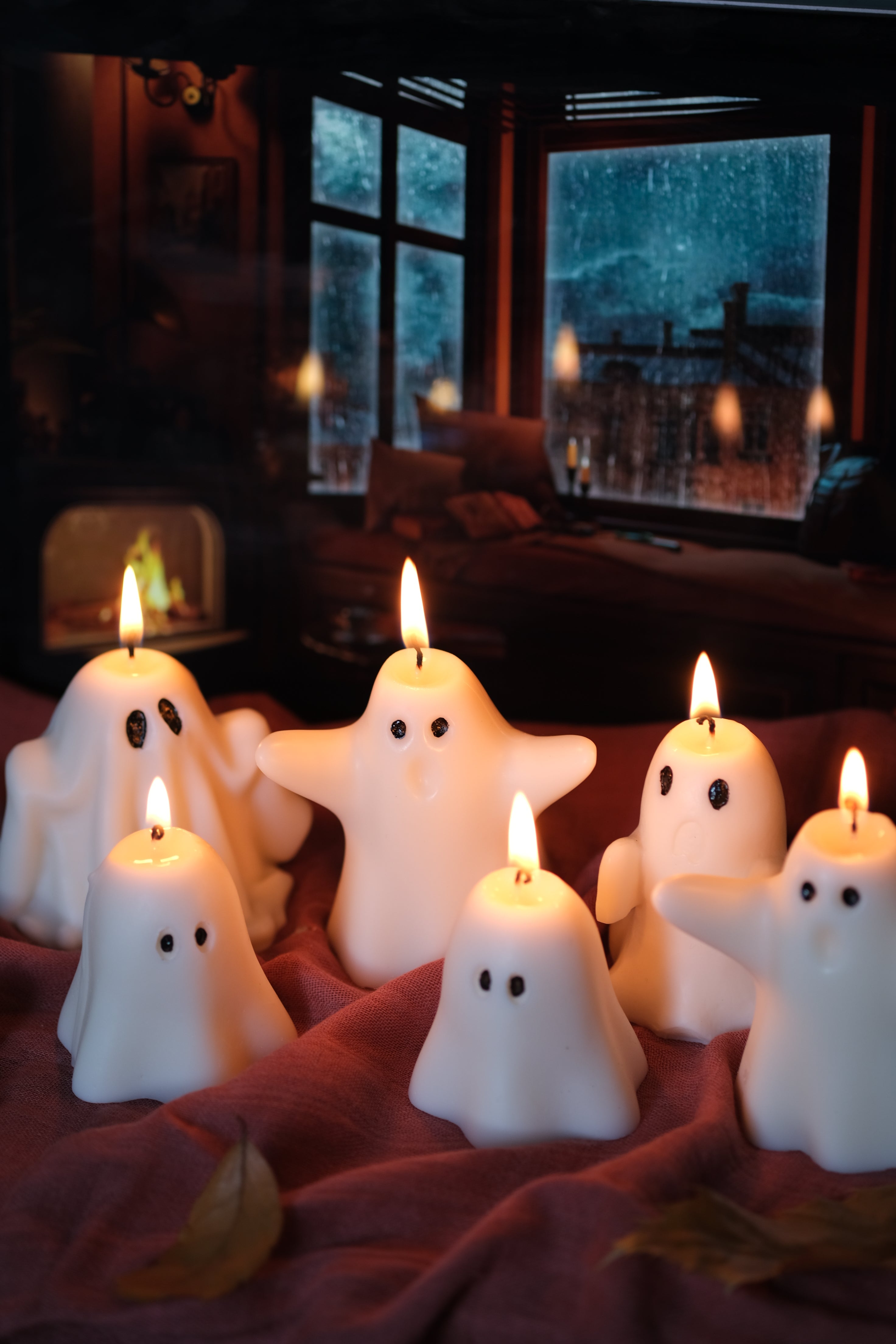 Ghost Candles - Halloween Candles