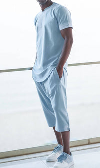 QL Etniz Set AWQAS in Sky Blue