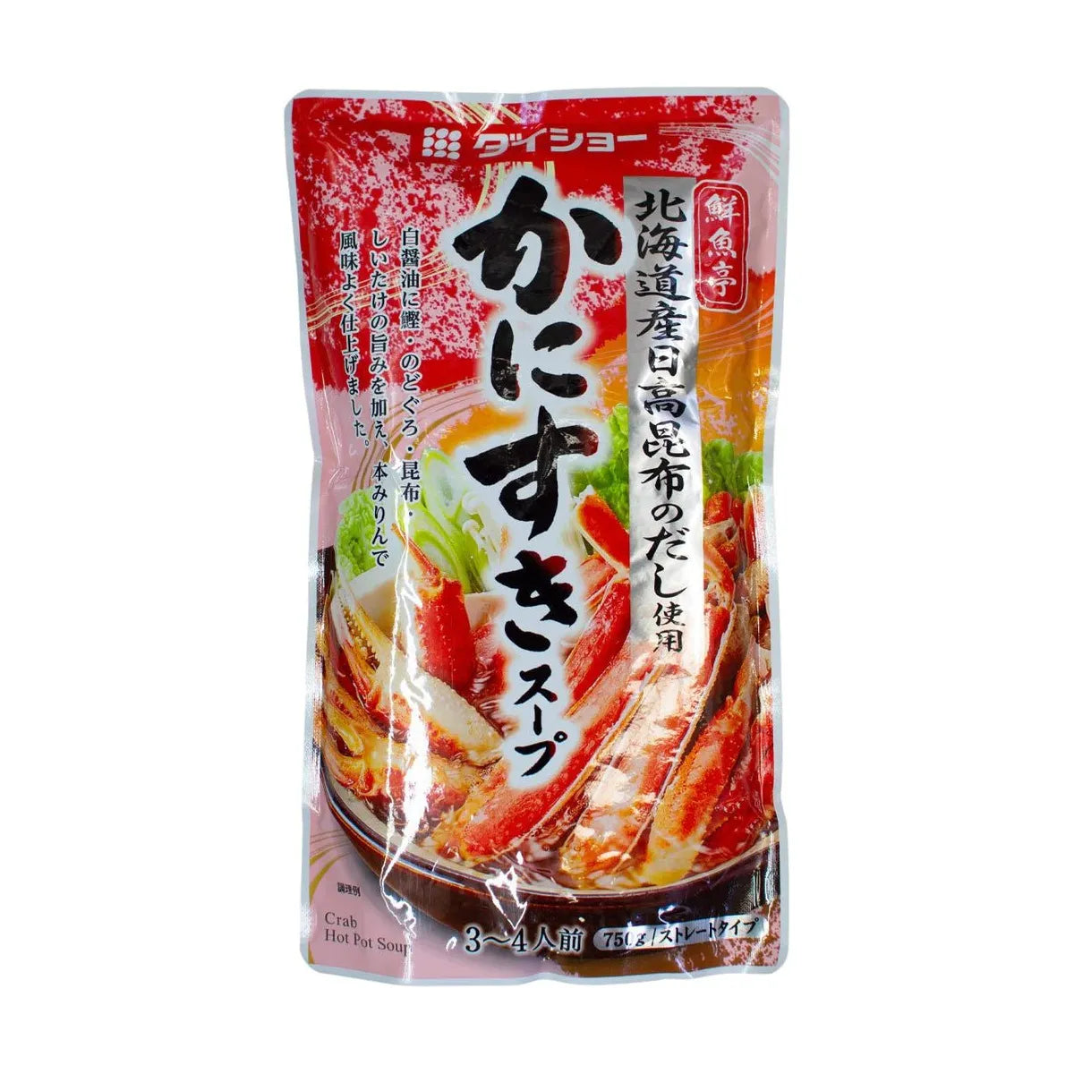 DAISHO Japanese Hot Pot Nabe Soup Base (Crab) 750g
