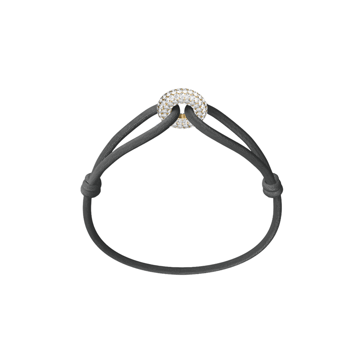 Golden Soho Pavé Cord Bracelet