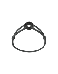 Carbon Regent Cord Bracelet