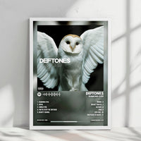 Deftones "Diamond Eyes  " Album Cover Poster - with Complete Tracklist