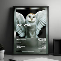 Deftones "Diamond Eyes  " Album Cover Poster - with Complete Tracklist