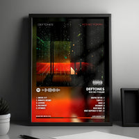 Deftones "Koi No Yokan  " Album Cover Poster - with Complete Tracklist