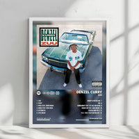 Denzel Curry "ZUU" Album Cover Poster - with Complete Tracklist