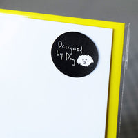 I Ate Your Present Dog Birthday Card