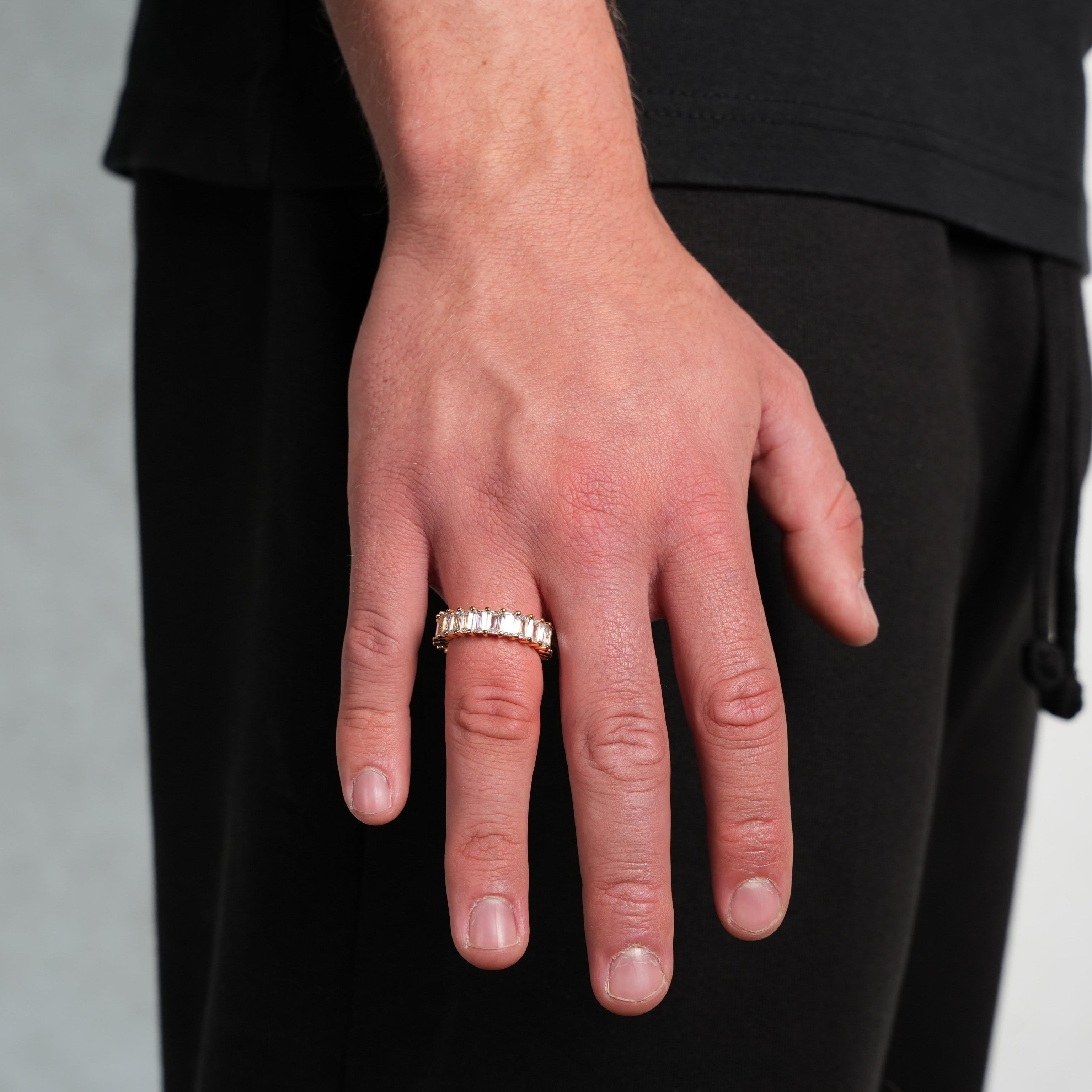 Diamond Baguette Ring (Gold)