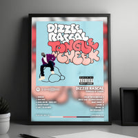 Dizzee Rascal "Tongue N' Cheek" Album Cover Poster - with Complete Tracklist