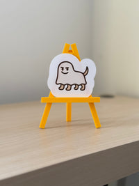 Spooky Pup Sticker | Not Made For This