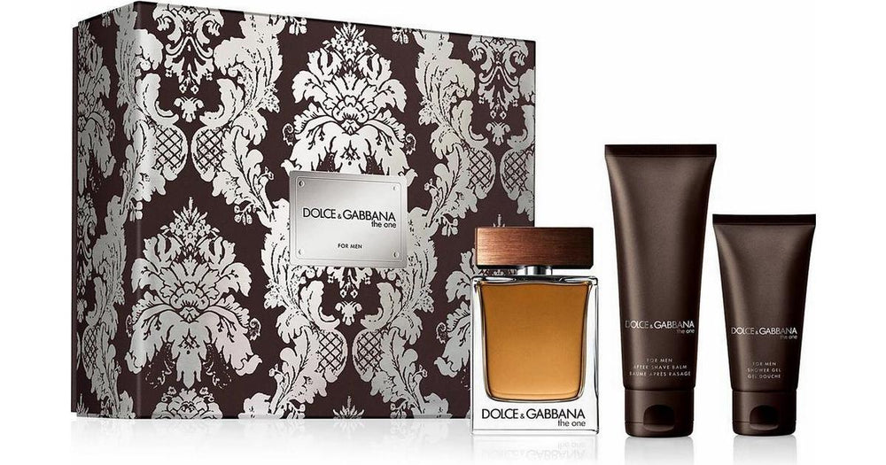 Dolce & Gabbana The One Gift Set for Men 100ml EDT +50ml Aftershave Lotion + 50ml Shower Gel