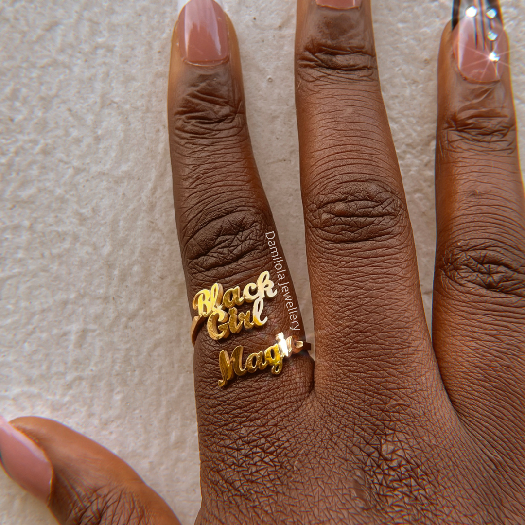 The Exclusive ‘Black Girl Magic’ Ring - Gold/Silver