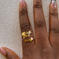 The Exclusive ‘Black Girl Magic’ Ring - Gold/Silver