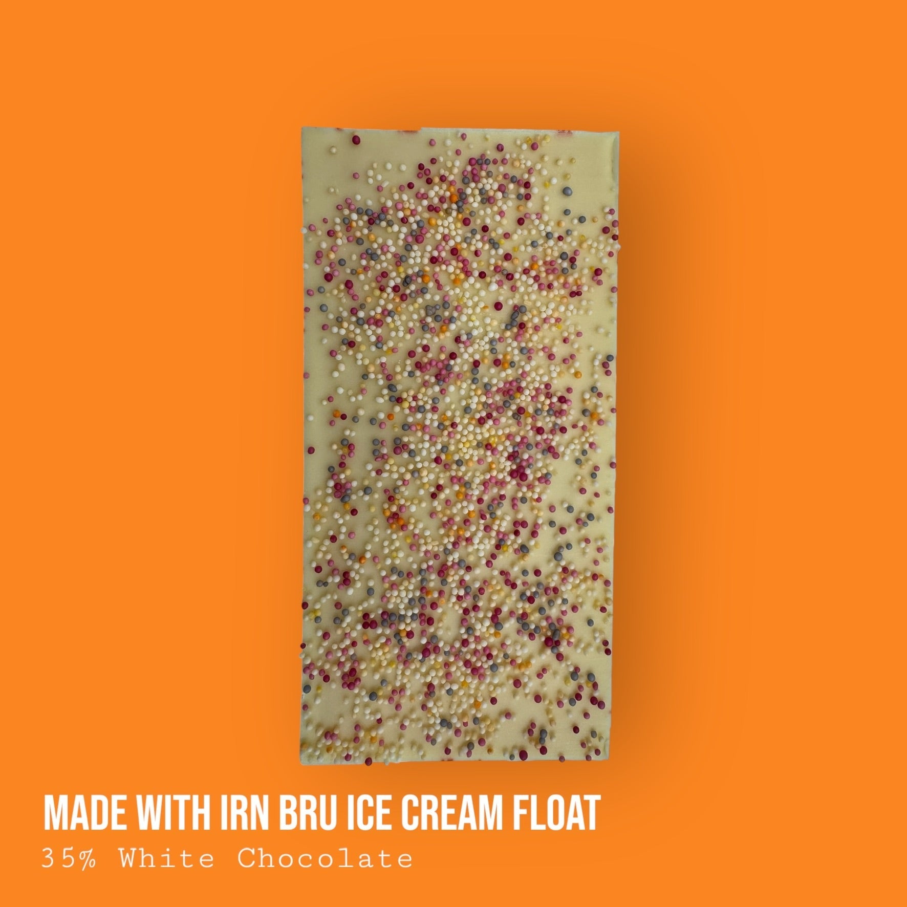 "Made with Irn Bru" Ice Cream Vanilla Float Dessert Bar 235g