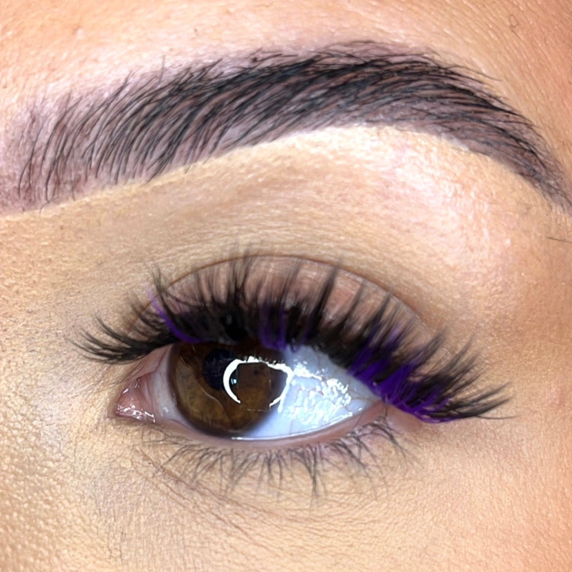 Purple 'D' Curl Lash Ribbons®