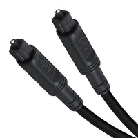 EMK Square Port to Square Port Digital Audio Speaker Optical Fiber Connecting Cable, 1m, 1.5m, 2m, 3m, 5m, 8m, 10m, 15m, 25m