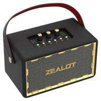 Zealot MT01M Retro Card Portable Wireless Bluetooth Speaker with Microphone