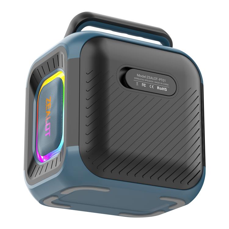 Zealot PT01 30W Portable Outdoor IPX6 RGB Stereo Bluetooth Speaker