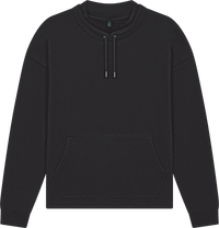 Organic Mock Neck Sweatshirt: Unisex