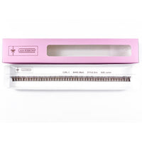 'C' Curl Brown Lash Ribbons® Starter Kit (With Clear Lash Bond)