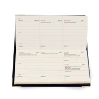 2026 Wallet Diary - Week-to-View Planner - Blue
