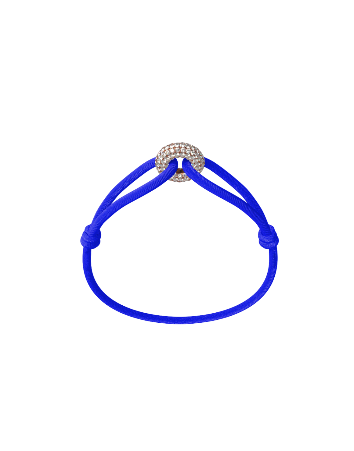 Rose Soho Pavé Cord Bracelet
