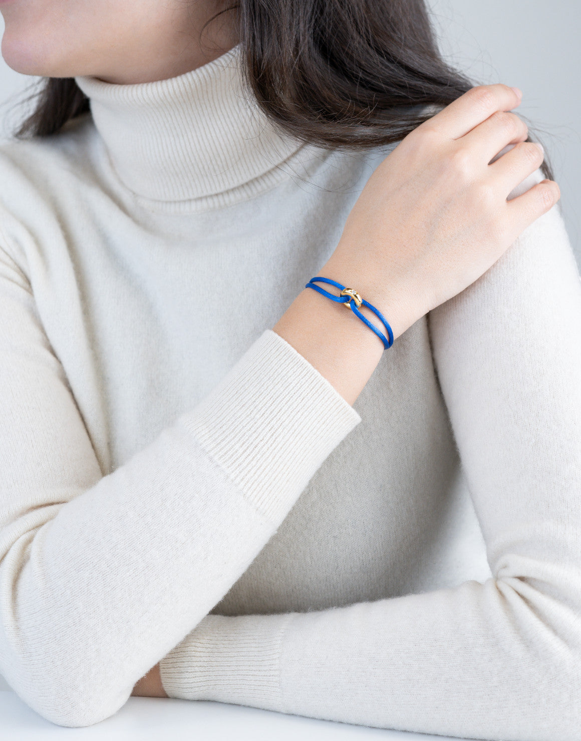 Golden Soho Diamond Cord Bracelet