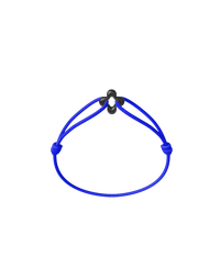 Mini Black Clover Cord Bracelet