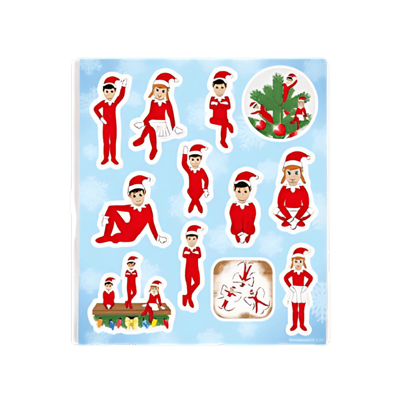 Elfin Around Christmas Stickers