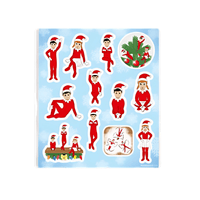 Elfin Around Christmas Stickers
