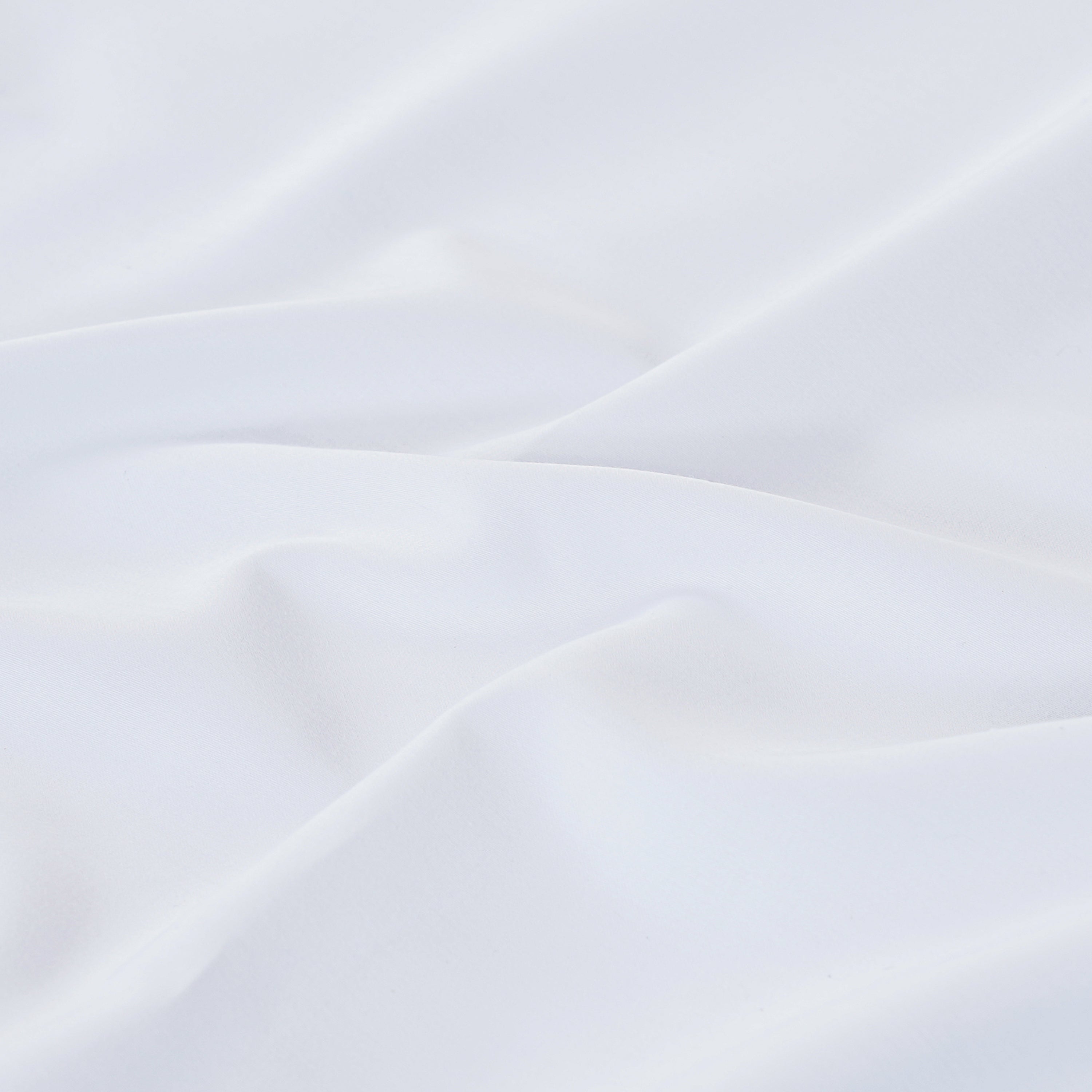 Ella Cotton Luxurious White Flat Sheet