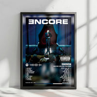 Eminem "Encore" Album Cover Poster - with Complete Tracklist
