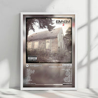 Eminem "The Marshall Mathers LP 2" Album Cover Poster - with Complete Tracklist