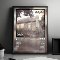 Eminem "The Marshall Mathers LP 2" Album Cover Poster - with Complete Tracklist