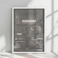 Eminem "The Marshall Mathers LP" Album Cover Poster - with Complete Tracklist