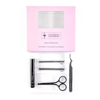 Boxed 'C' Curl Black Half Lash Ribbons® Starter Kit (With Ultimate Bond)
