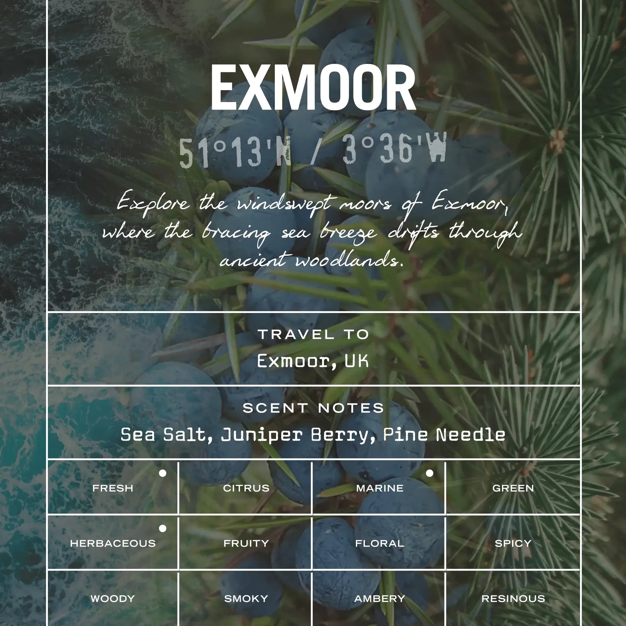 Exmoor Scented Candle Refill