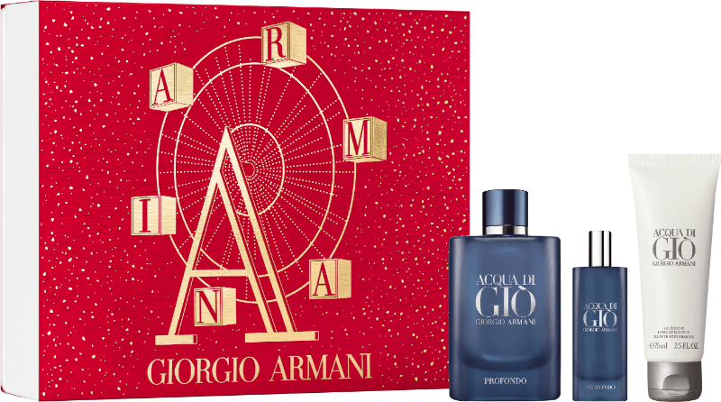 Armani Acqua di Gio Profondo EDP 125ml Gift Set for Men