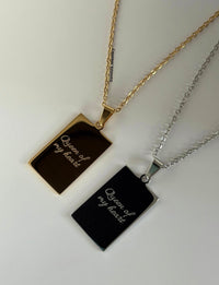 ‘Queen of my Heart’ Necklace - Gold/Silver - Double sided